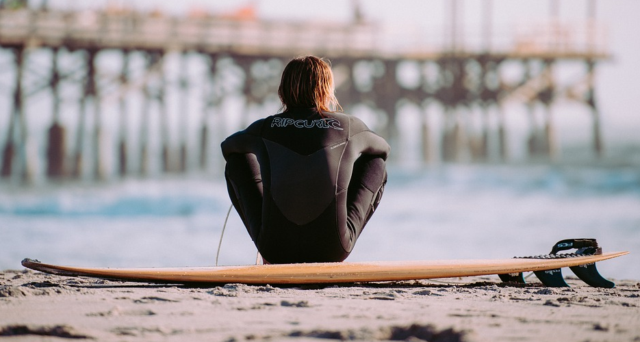 Wenn man sich wirklich frei fühlen möchte, dann sollte man surfen gehen. 